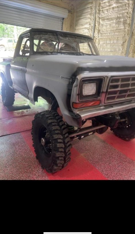 Ford truck build on the dyno