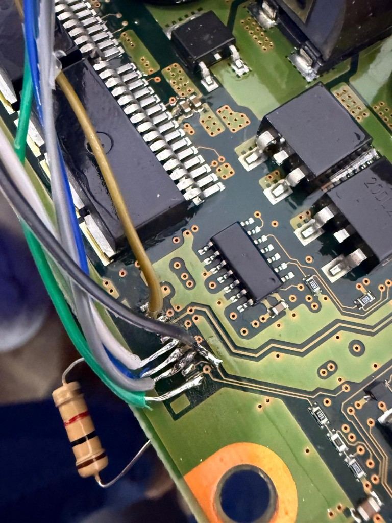 ECU board work at NC Diesel and Dyno